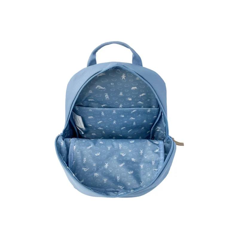 BECKMANN Polyester Backpack Mini Men's Blue-5