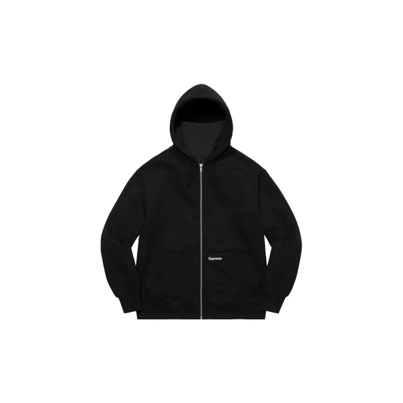 Supreme Double Hood Facemask Zip Up Hooded Sweatshirt-3