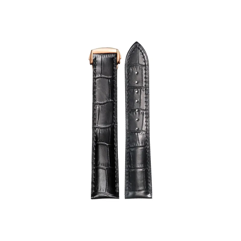 SHIRUI Omega Compatibility Watch Band Genuine Leather Material-7
