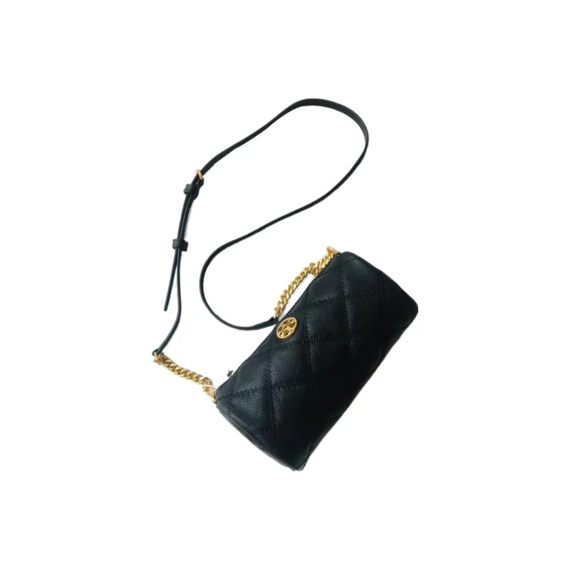 TORY BURCH TB Willa Leather Pen Holder Bag, Crossbody Bag, Shoulder Bag Women's Black-2