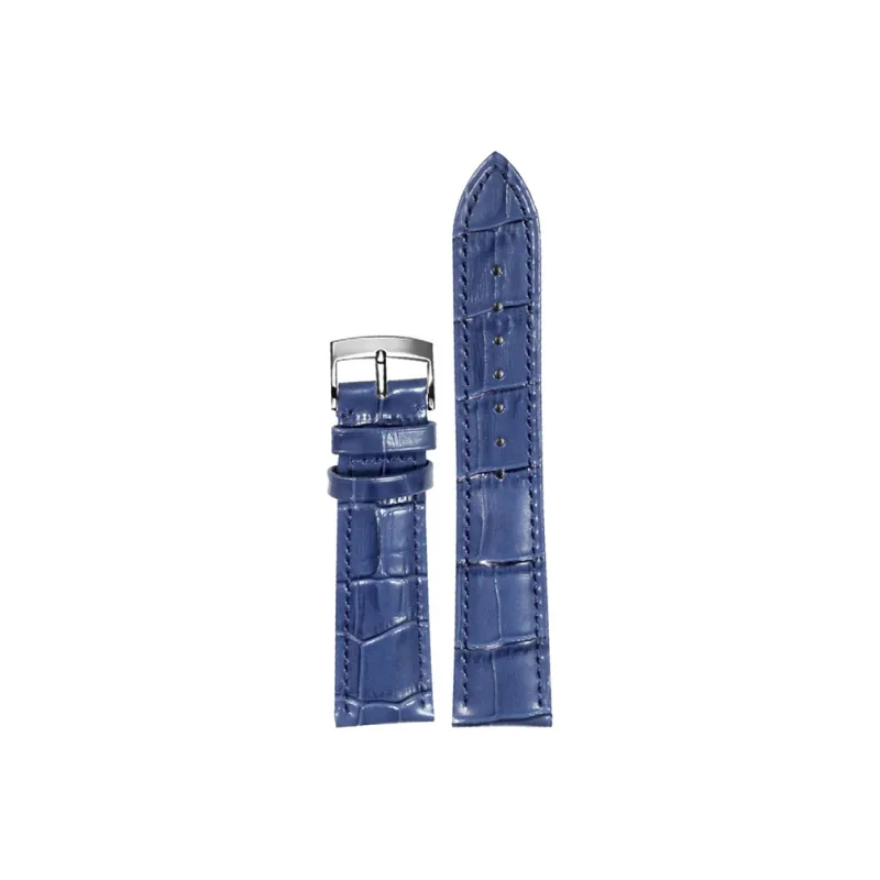 SHIRUI Omega Compatibility Watch Band Genuine Leather Material-46