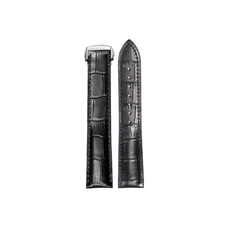 SHIRUI Omega Compatibility Watch Band Genuine Leather Material-0