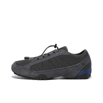 Columbia Shock Absorbers Slip Resistant Breathable Low Top Casual Shoes Men's Black Blue