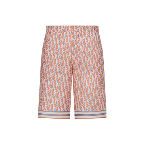 DIOR Casual Shorts Men Coral Red