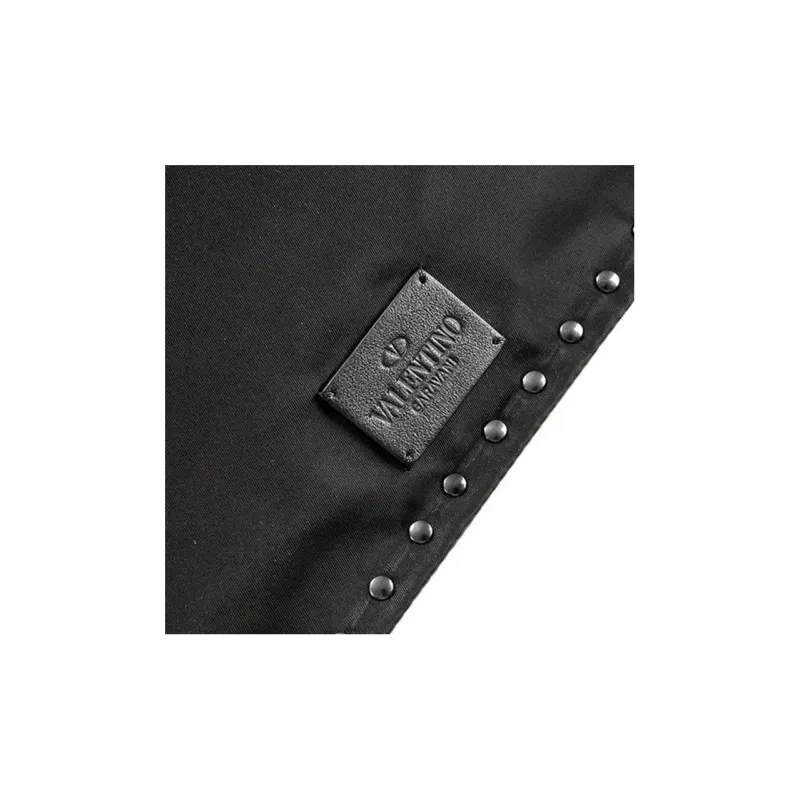 Valentino Fabric Clutch Unisex Black-3