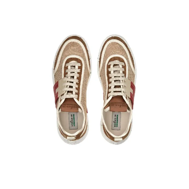 HOGAN Panelled Lace-up Sneakers-4