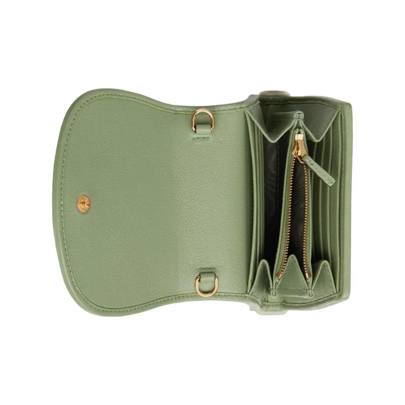 GUCCI Blondie Leather Shoulder Bag, Crossbody Bag, Wallet Medium Size Women's Green-6