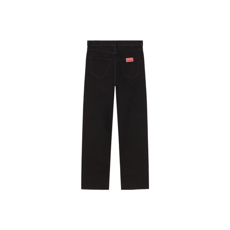 KENZO Logo patch Denim Jeans-1