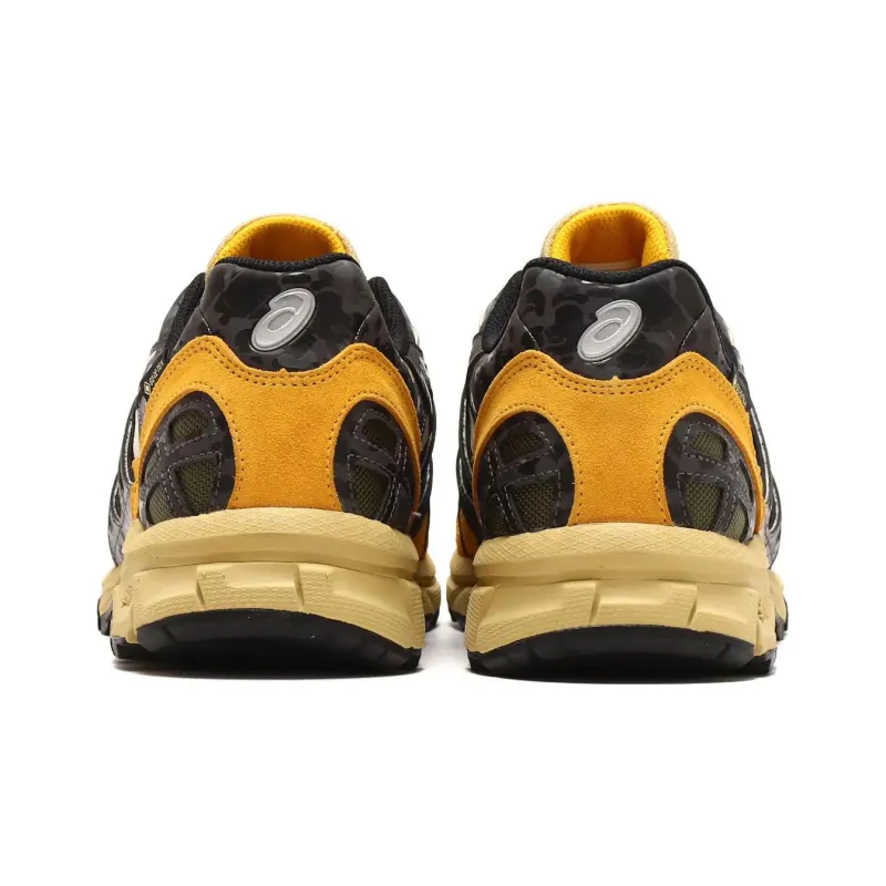 Asics Gel Sonoma 15 50 Gore Tex Olive Canvas Yellow Orange-3