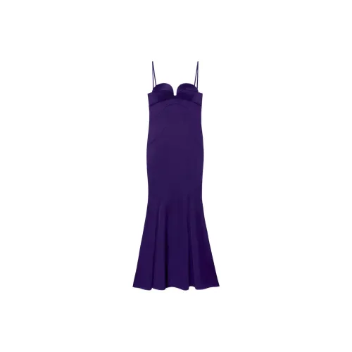 Givenchy Sleeveless Dresses Women's Purple