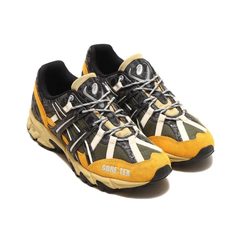 Asics Gel Sonoma 15 50 Gore Tex Olive Canvas Yellow Orange-2