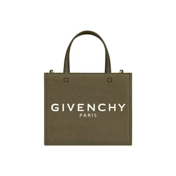 GIVENCHY Canvas Tote Bag, Shopping Bag, Canvas Bag, Handbag Mini Women's Dark Khaki