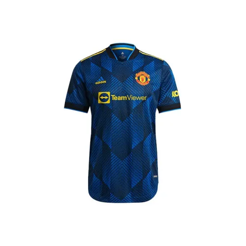 Adidas MANCHESTER UNITED THEATRE OF DREAMS Soccer Jerseys Men Blue