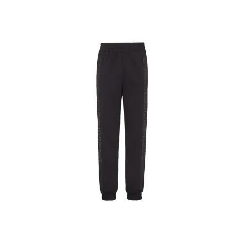 FENDI Knitted Sweatpants Men Black