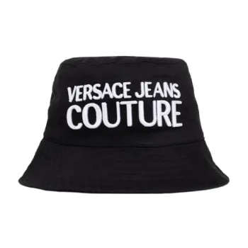 VERSACE JEANS COUTURE Bucket Hats Men Black