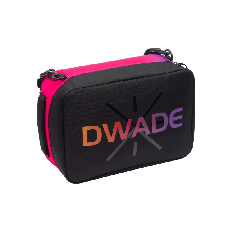LiNing Polyester Handheld, One Shoulder, Crossbody Shoe Bag Medium Size Unisex Black-1