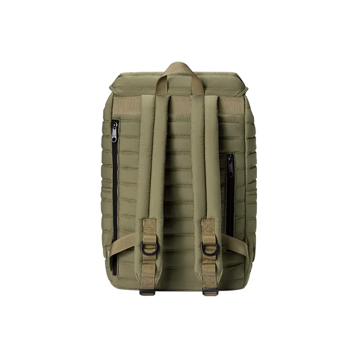 MAH Sheep Cottage Collaboration Polyester Backpack Unisex Forest Green-3