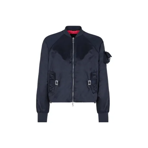 FENDI Jackets Men Blue