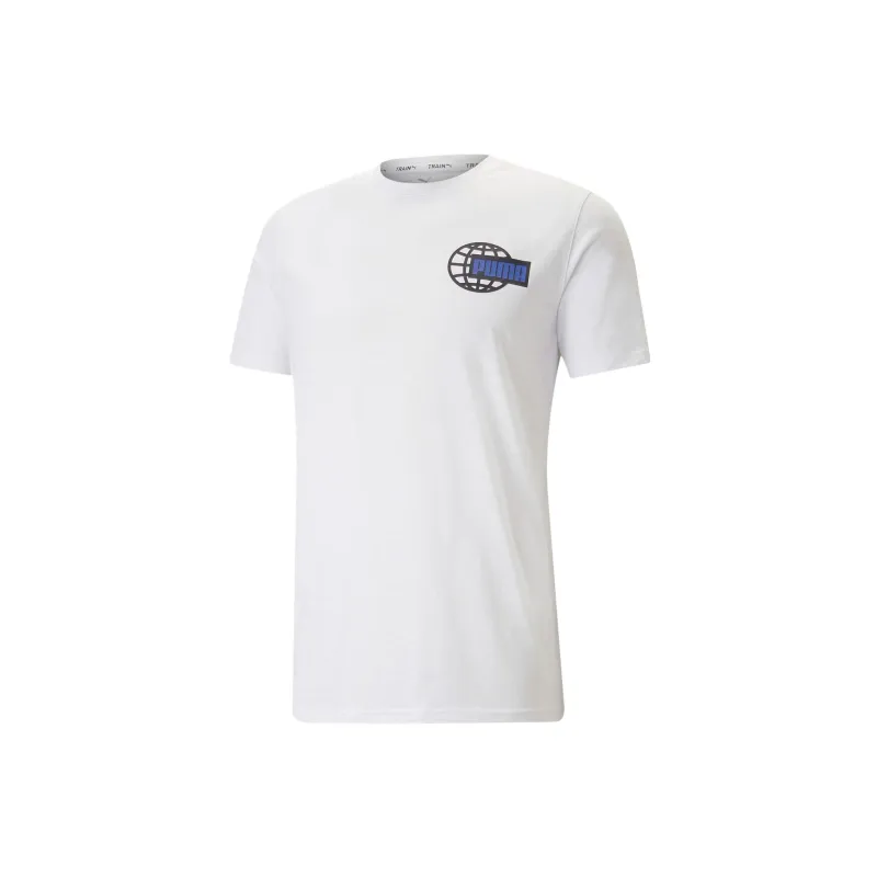 PUMA INTL T Shirts Men White-1