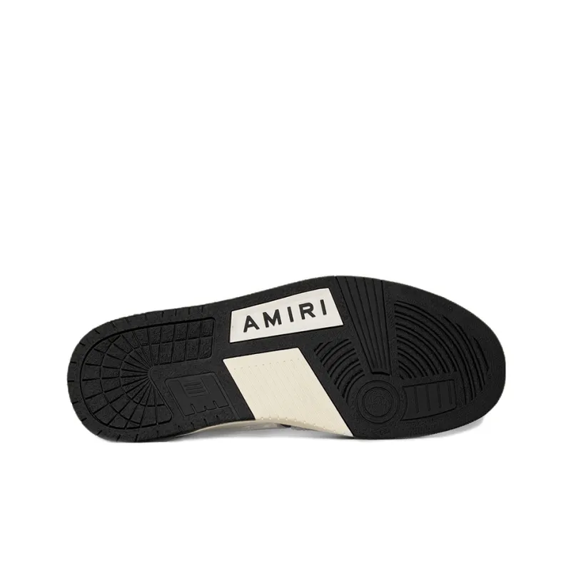 AMIRI Women's Skel Top High 'Black White'-4