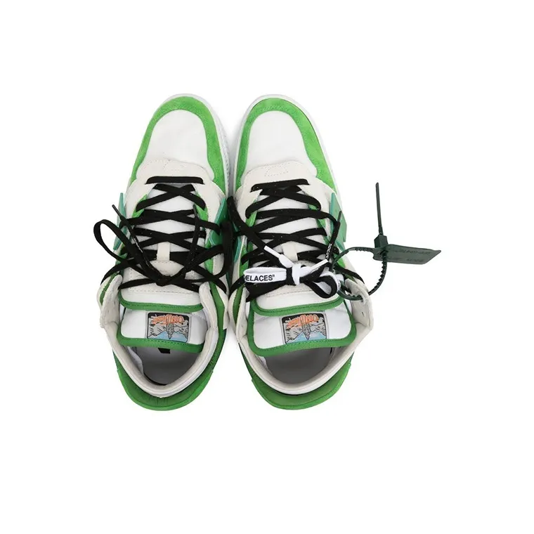 OFF WHITE Floating Arrow Low White Green Black-2