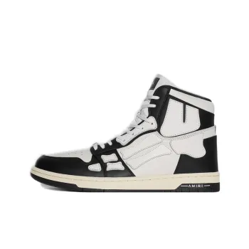 AMIRI Women's Skel Top High 'Black White'