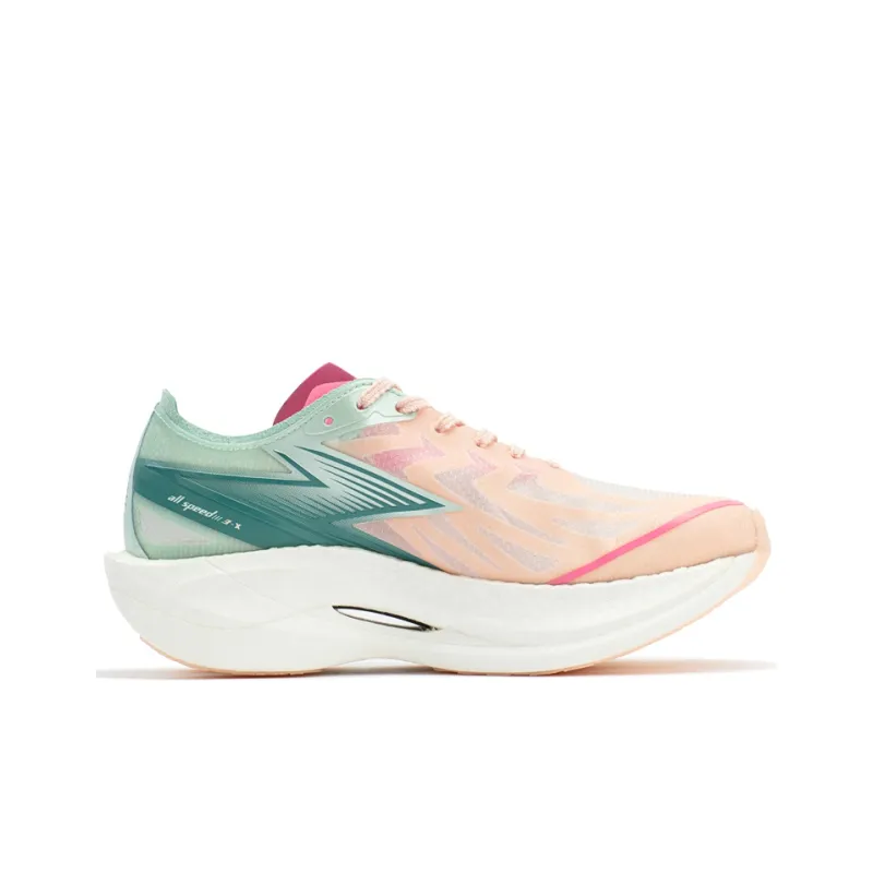 361° Feiran 2 Sweet Low Top Running Shoes Women's Pink Green-1