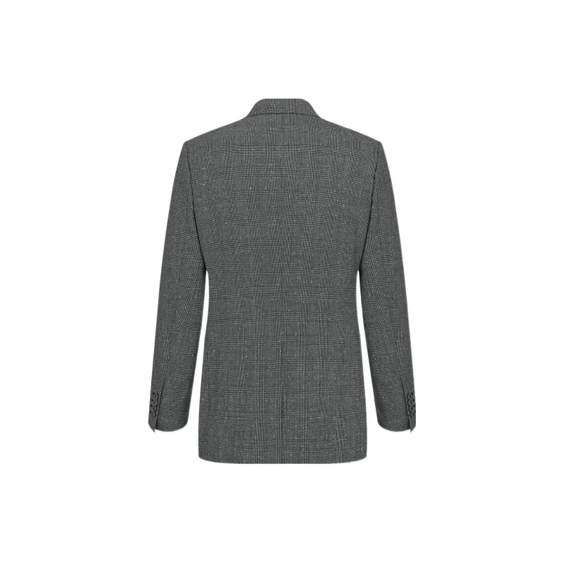 DIOR Double-Breasted Long Sleeved Blazer-1