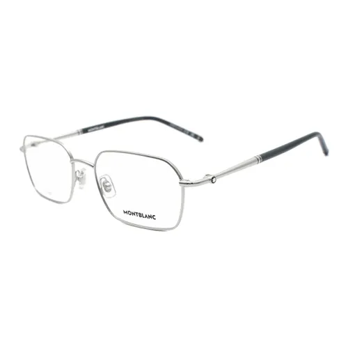 MONTBLANC Eyeglass Frames Men Silver