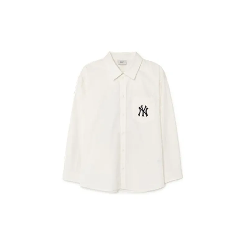 MLB New York Yankees Shirt Unisex Ivory-1