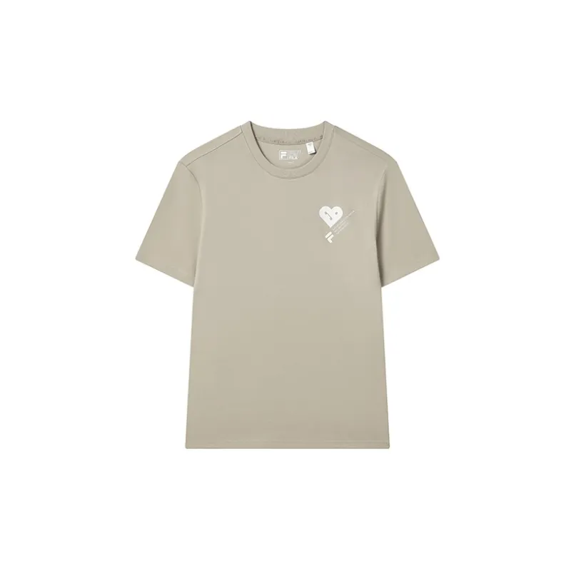 FILA SS23 T-Shirt Unisex Dungaree Khaki-1