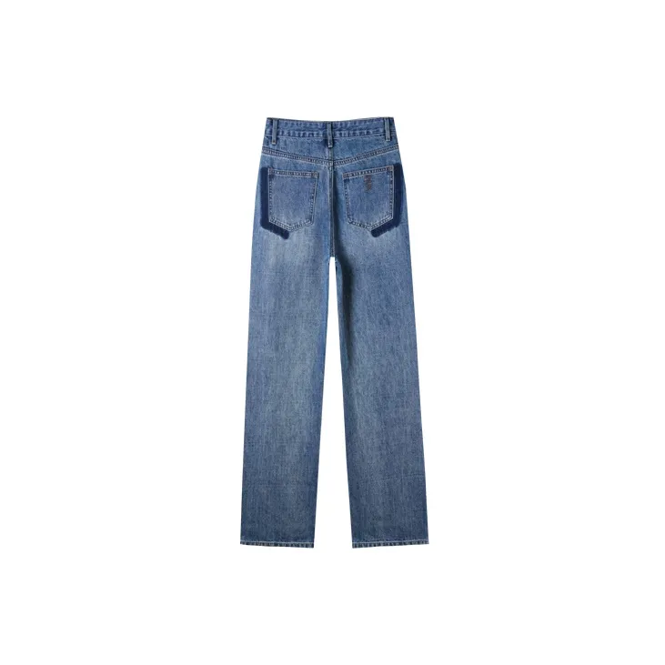 MITUAN Jeans Women's Blue Gray-1