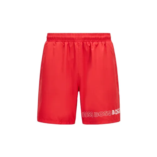 HUGO BOSS Swimming Shorts Men Bright Red