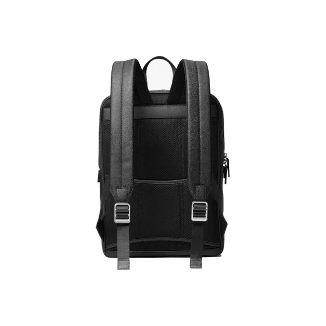 MICHAEL KORS MK Cooper Artificial Leather Backpack Medium Size Men's Black-1
