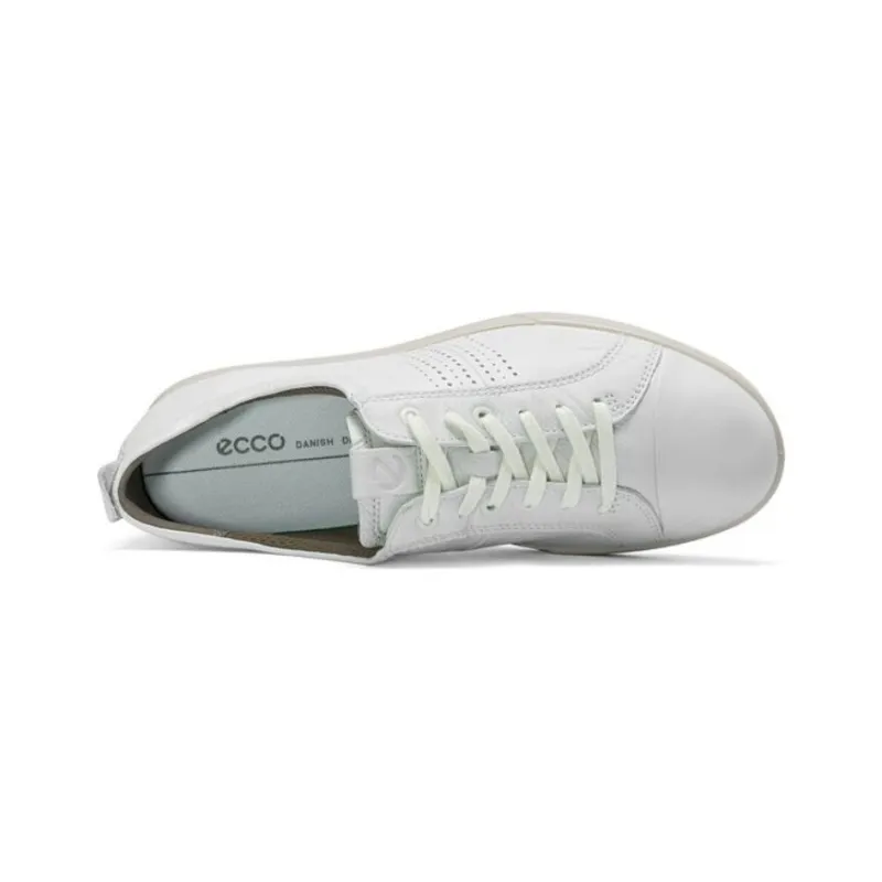 Ecco Colin 2.0 Low Top Casual Skateboard Shoes Men's White-4