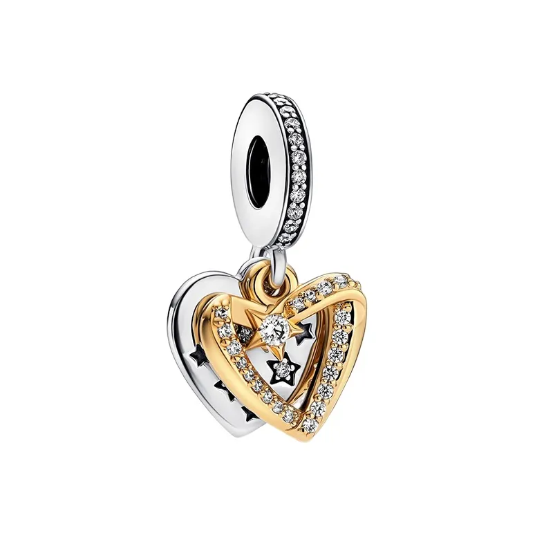Pandora MOMENTS Bead Ornament Women's Gold-0