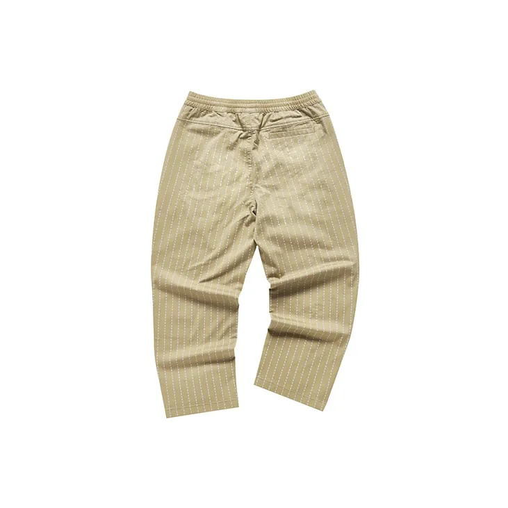 FILA FUSION BASEBALL Series Casual Pants Men Mud Khaki-1