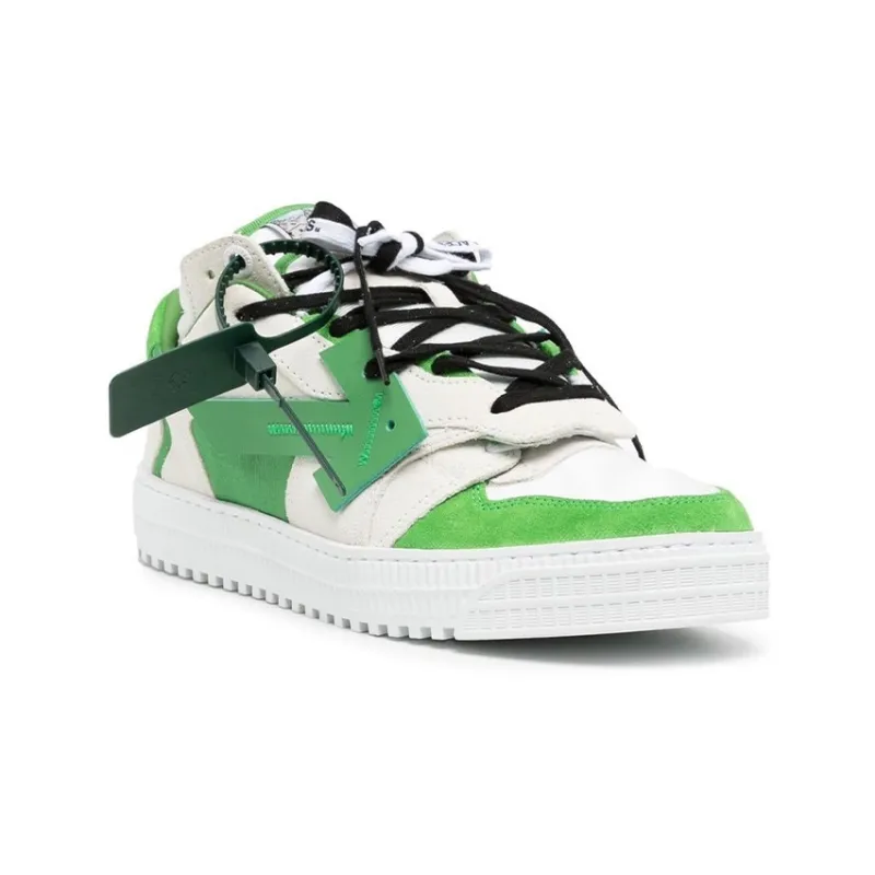 OFF WHITE Floating Arrow Low White Green Black-1