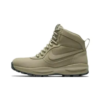 Nike Manoa Dome Cushioning Anti Slip And Wear Resistant High Top Outdoor Shoes Green