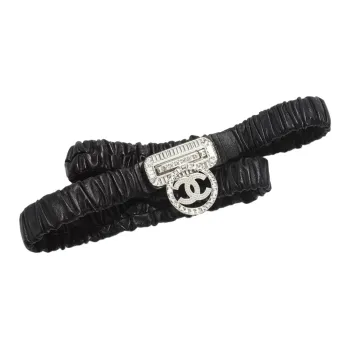 CHANEL Minimalist Style Fashion Trend Versatile Smooth Buckle Women's