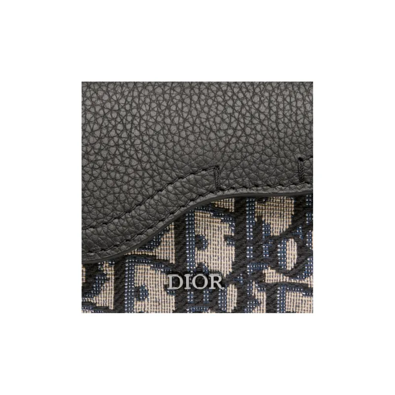 DIOR Fabric With Nylon Bag Strap Women's Black-6