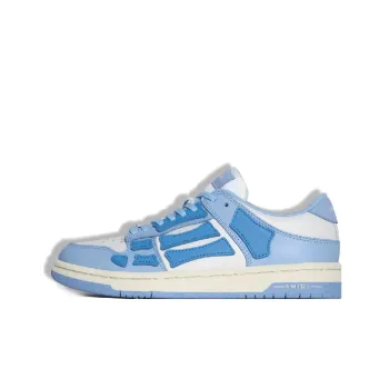 AMIRI Skel Top Low Stylish Skateboarding Shoes Women's Blue White