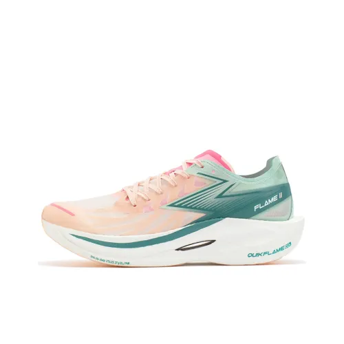 361° Feiran 2 Running Shoes Men's Pink Green