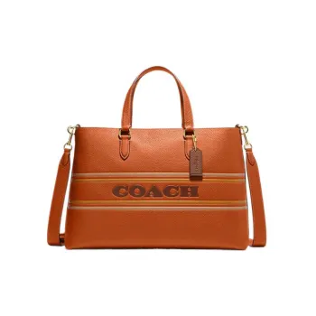 COACH Logan Cow Leather Handbag, Shoulder Bag, Crossbody Bag Large Size Women's Canyon Patina