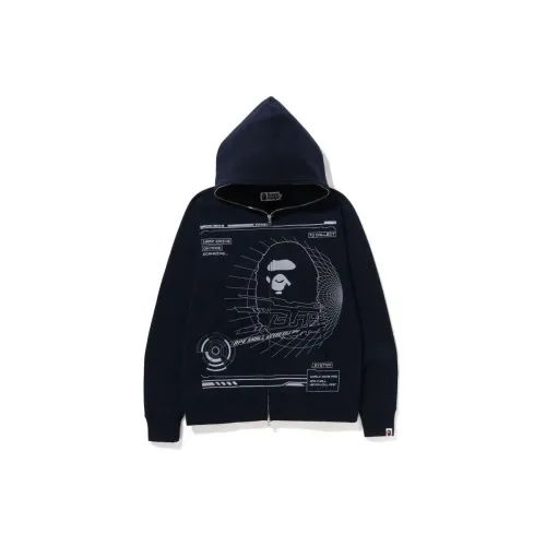 BAPE To Collect Overprinted Full Zip Hoodie 