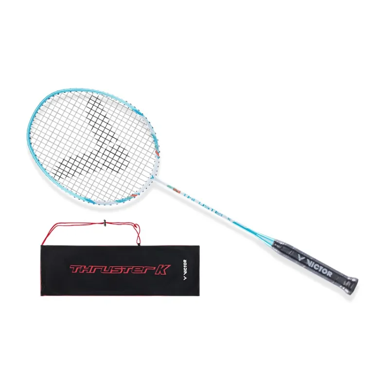 VICTOR Raid Collection TK 280 Badminton Rackets Offensive Hard Head Entry Level Unisex Single Grip Ocean Green-6