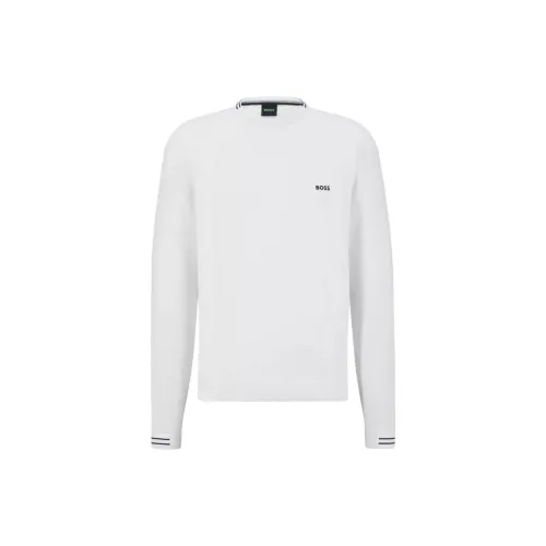 HUGO BOSS Sweaters Men White