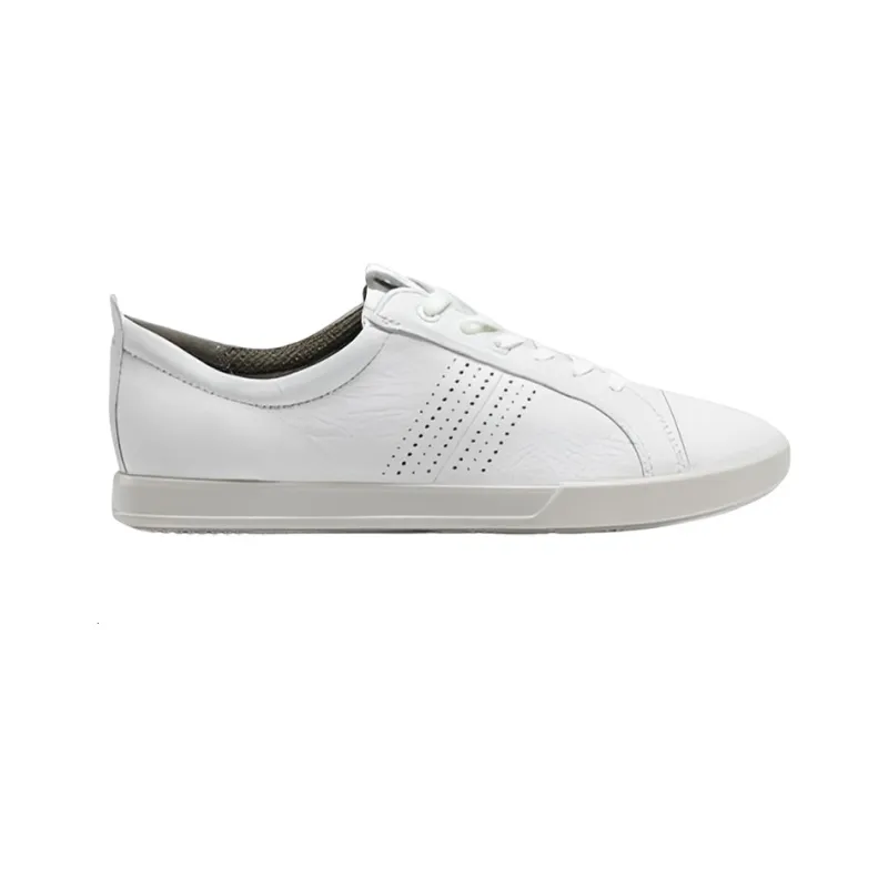Ecco Colin 2.0 Low Top Casual Skateboard Shoes Men's White-1