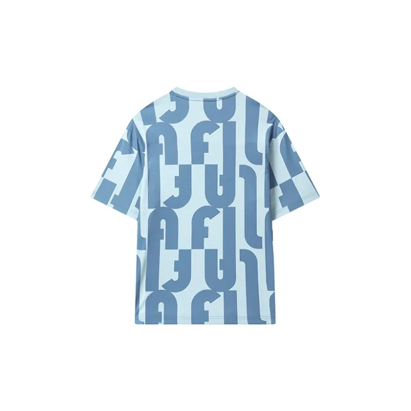 FILA T-Shirts Men Light Dusty Blue-1