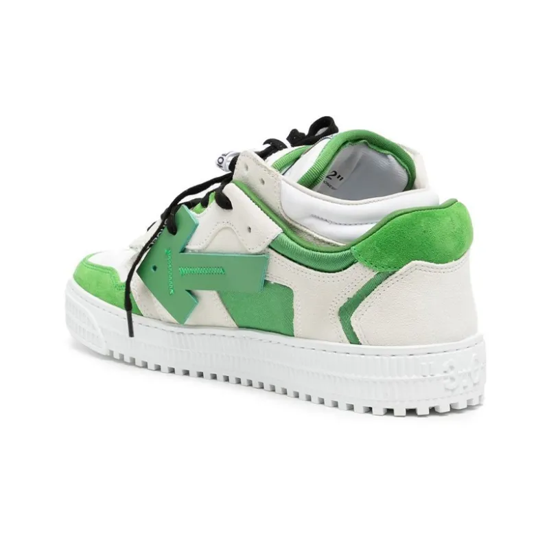 OFF WHITE Floating Arrow Low White Green Black-3